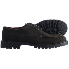 Hackett Chino Golf Derby Mens Dark Brown Shoes