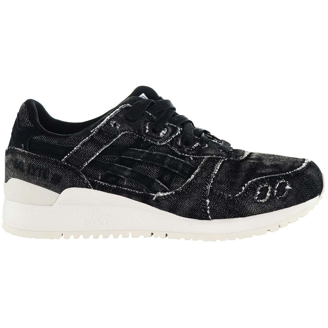 Asics Gel-Lyte III Mens Black Denim Trainers