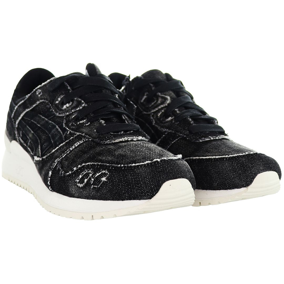 Asics Gel-Lyte III Mens Black Denim Trainers