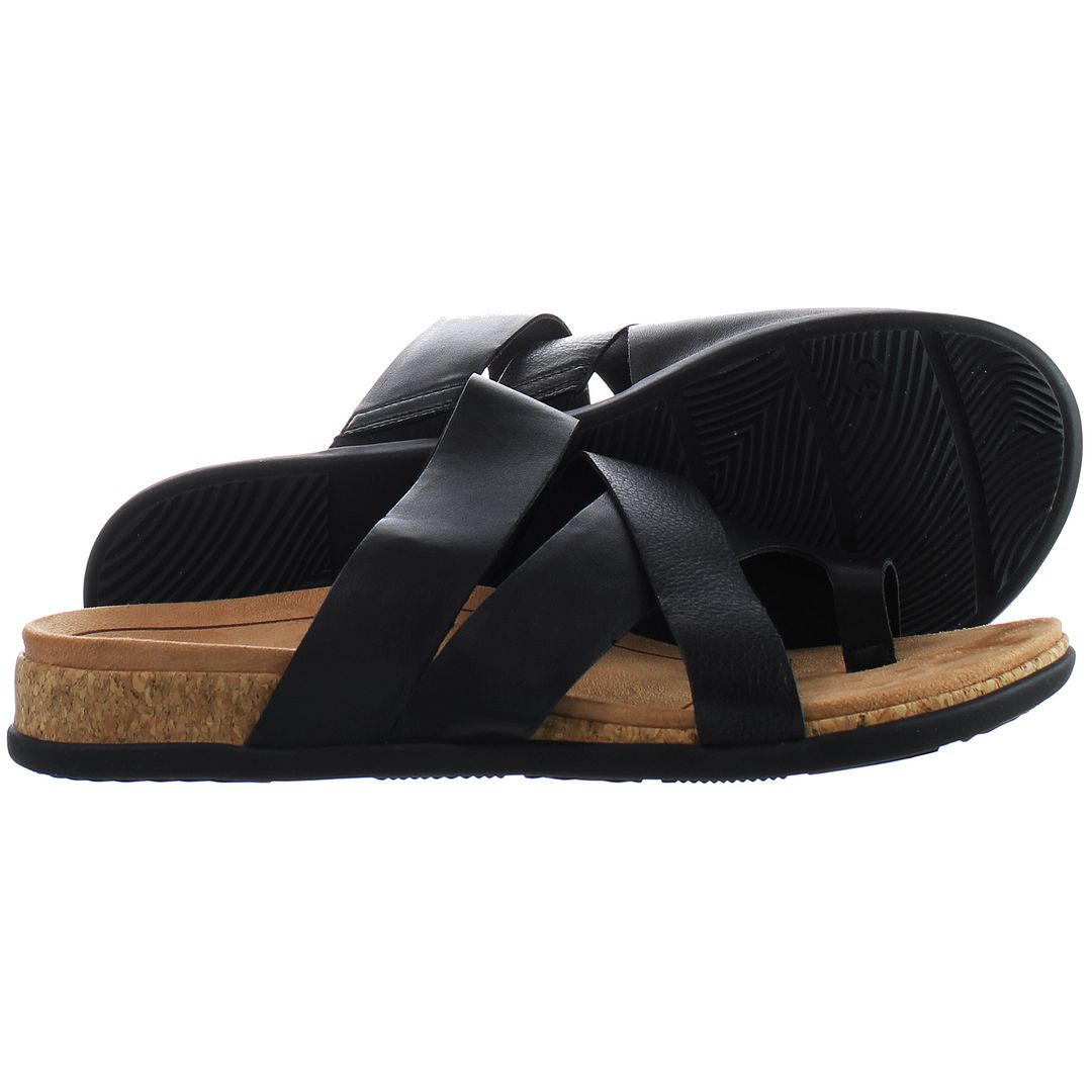 Vionic Luelle Black Womens Flip-Flops