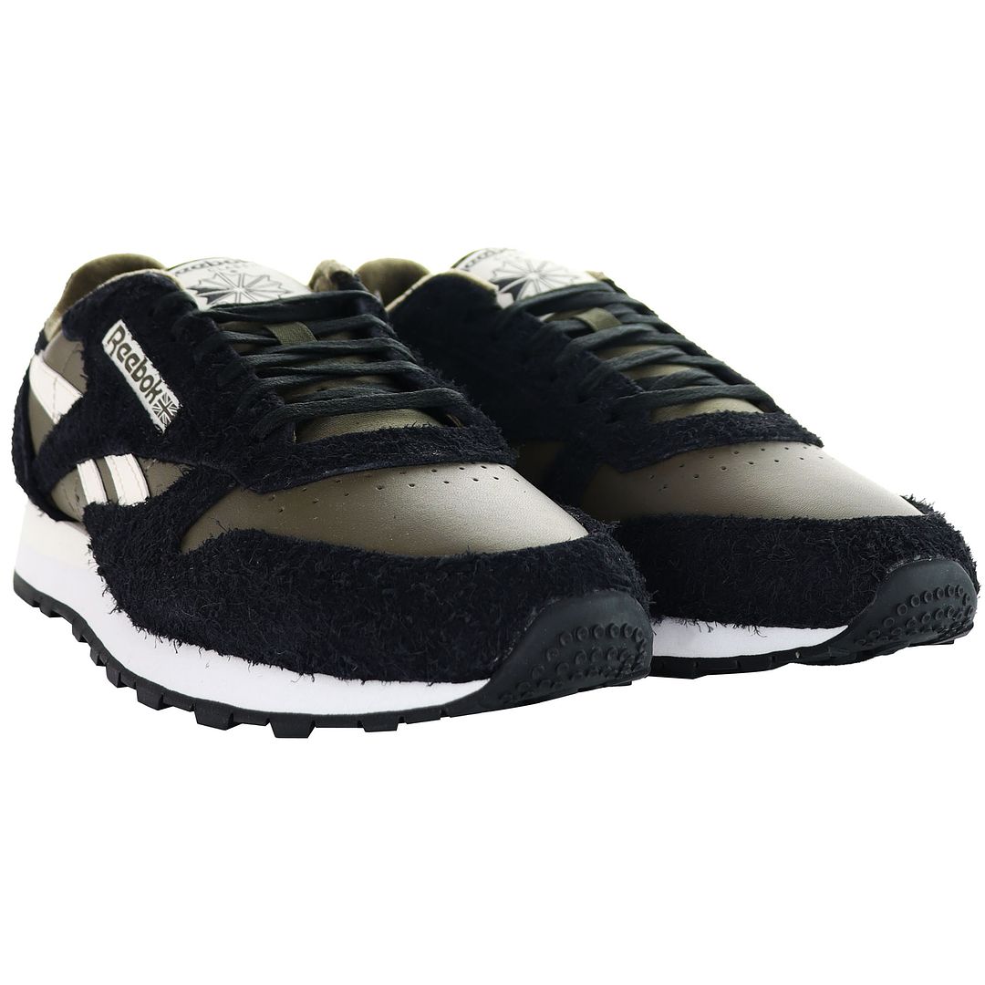 Reebok Classic Mens Black Trainers