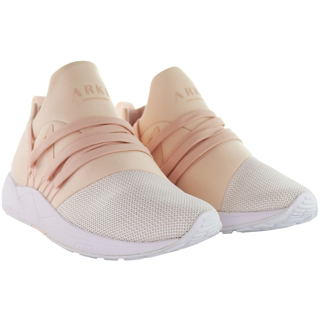 Arkk Copenhagen Raven Mesh S-E15 Womens Pink Trainers