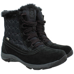 Merrell Ryeland Mid Polar Waterproof Womens Black Boots