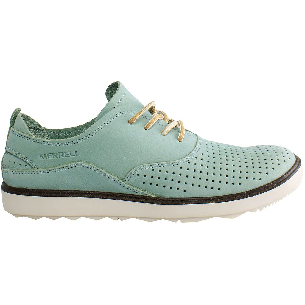 Merrell Around Town Lace Air Womens Light Green Shoes