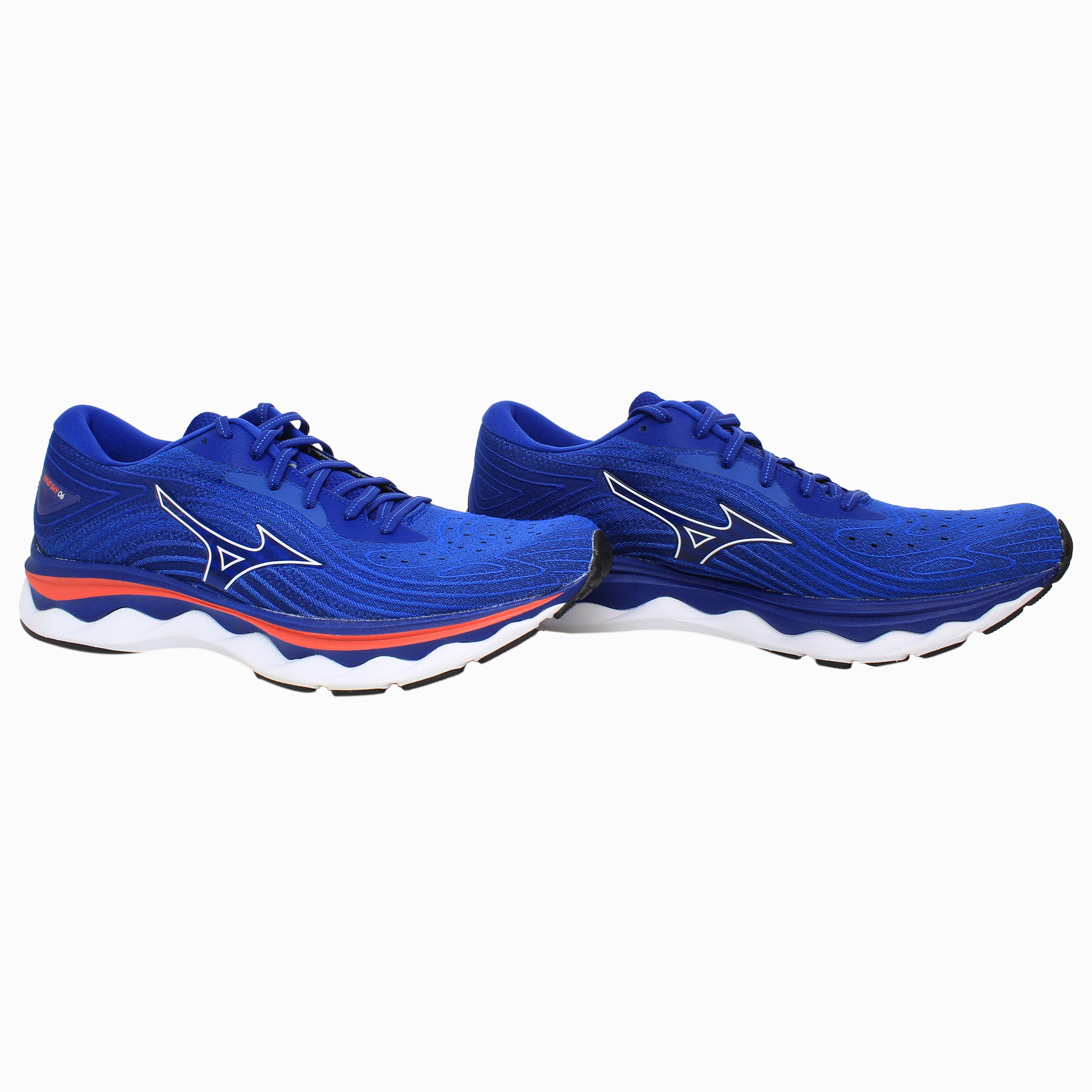 Mizuno Wave Sky 6 Mens Blue Running Shoes NO BOX