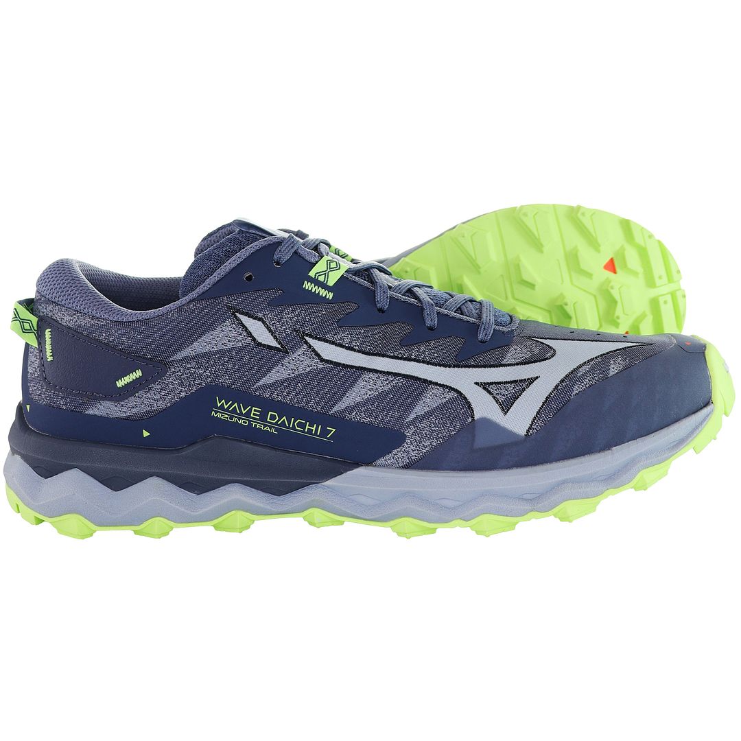 Mizuno Wave Daichi 7 Womens Blue Running Shoes