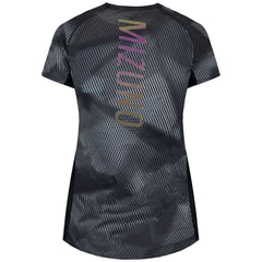 Mizuno Aero Womens Black/Grey T-Shirt