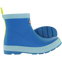 Hunter Play Kids Blue Rain Boots