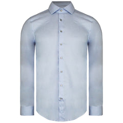 Calvin Klein Fitted Mens Light Blue Shirt