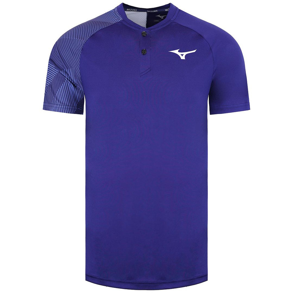 Mizuno Shadow Mens Navy Polo Shirt