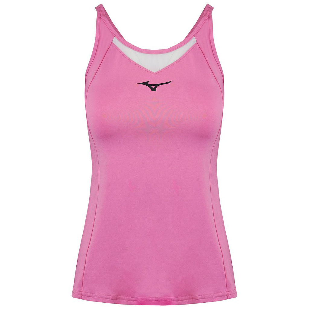 Mizuno DryLite Womens Pink/White Tank Top