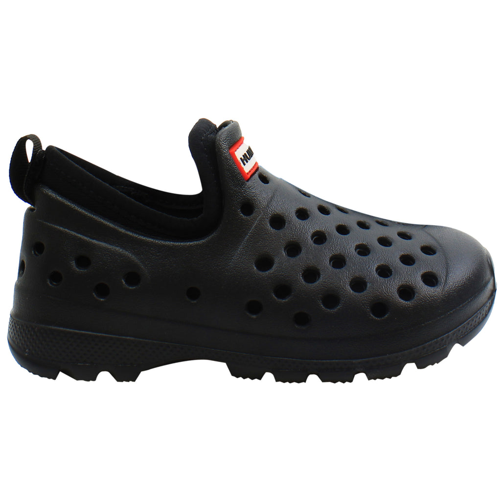 Hunter Water Kids Black Shoes