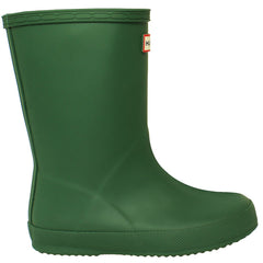 Hunter Original First Kids Green Wellington Boots