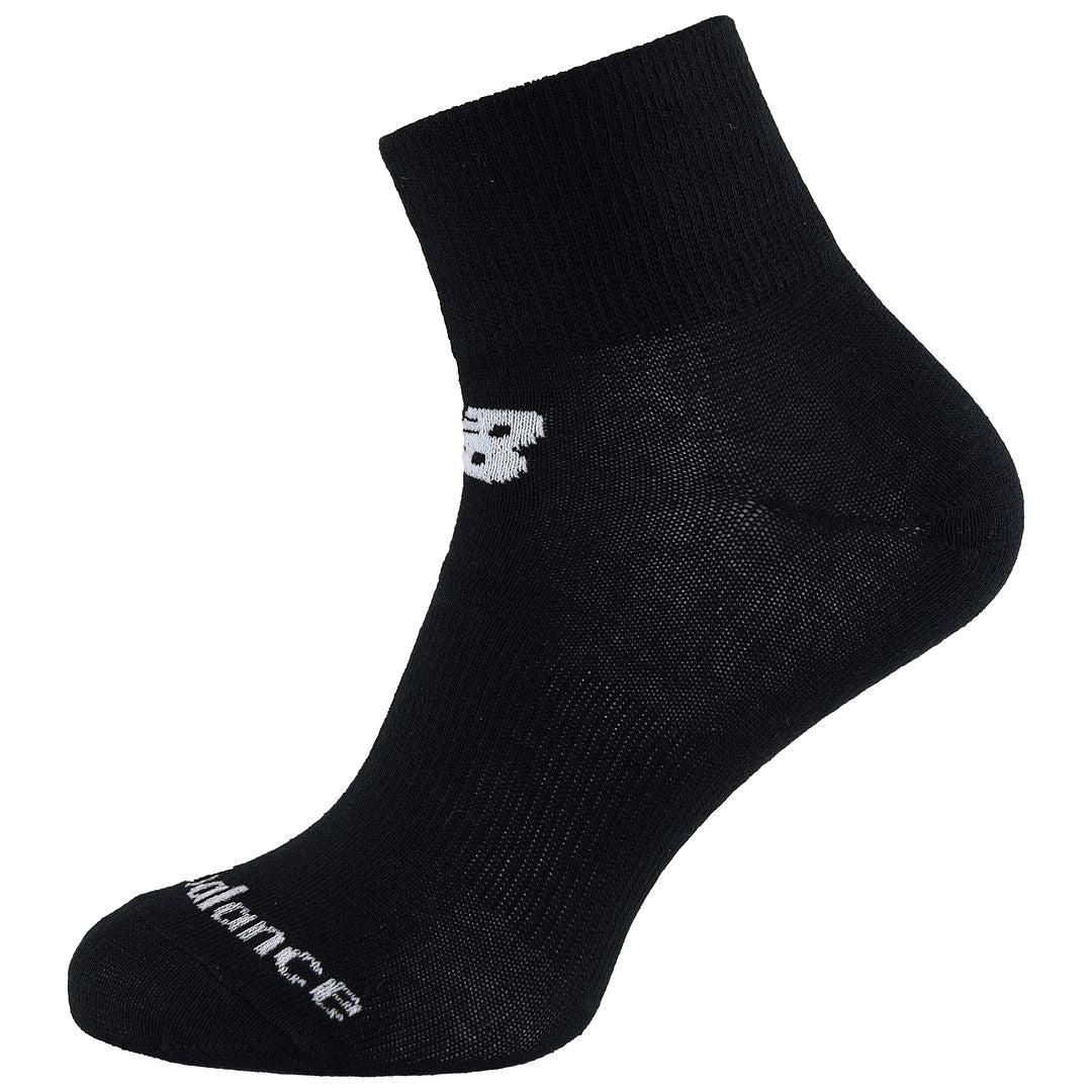 New Balance 4-Pack Mens Black Socks