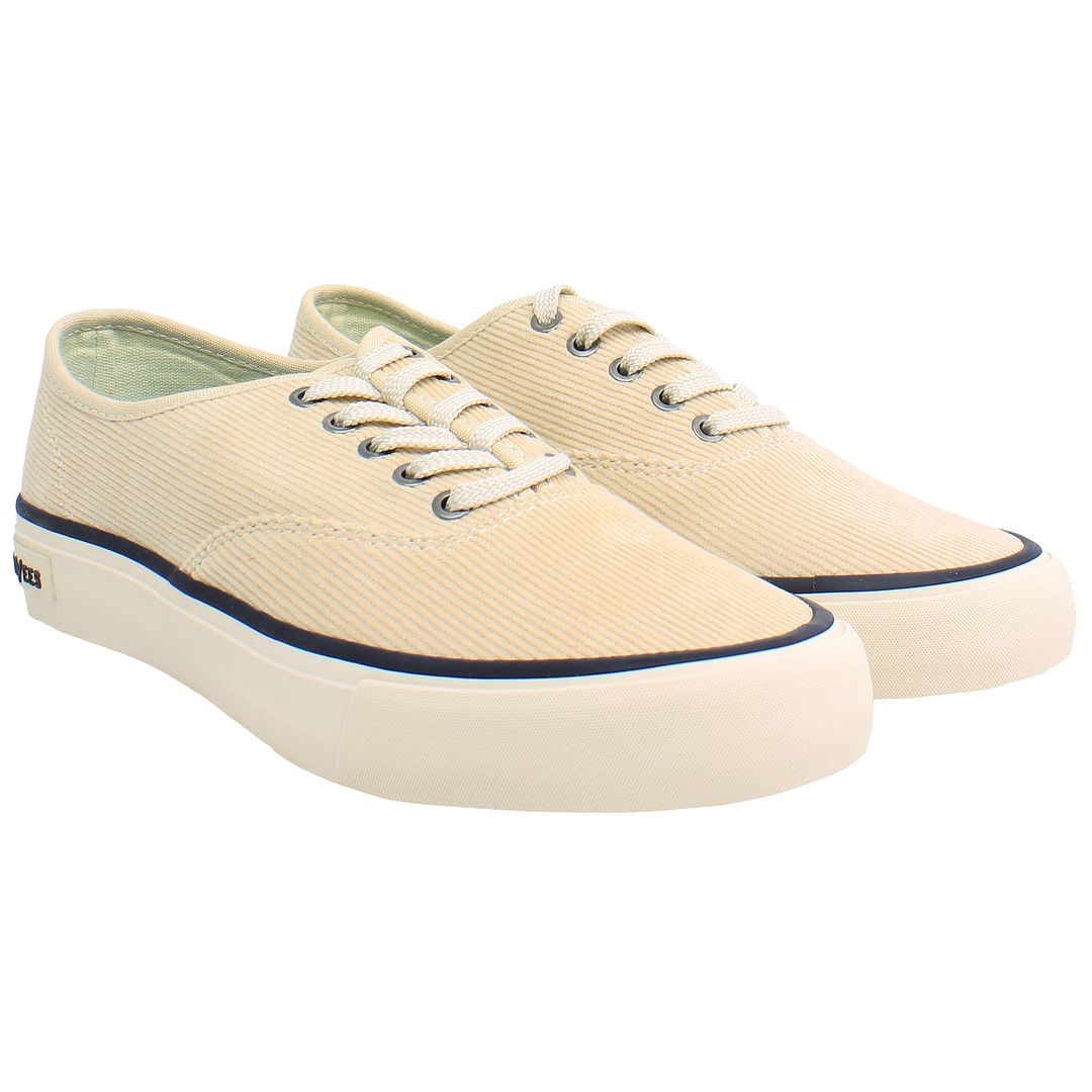 Seavees Legend Cordies Womens Beige Shoes