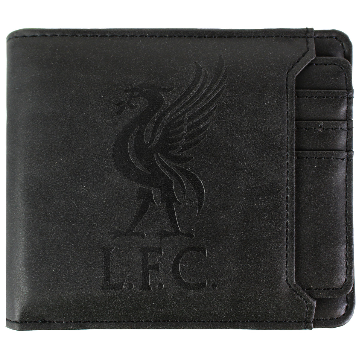 Liverpool FC Black Wallet and Card Set