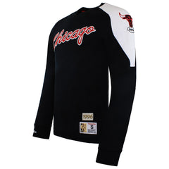 Mitchell & Ness Chicago Bulls Mens Black Sweater