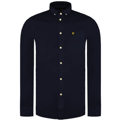 Lyle & Scott Light Weight Mens Navy Oxford Shirt