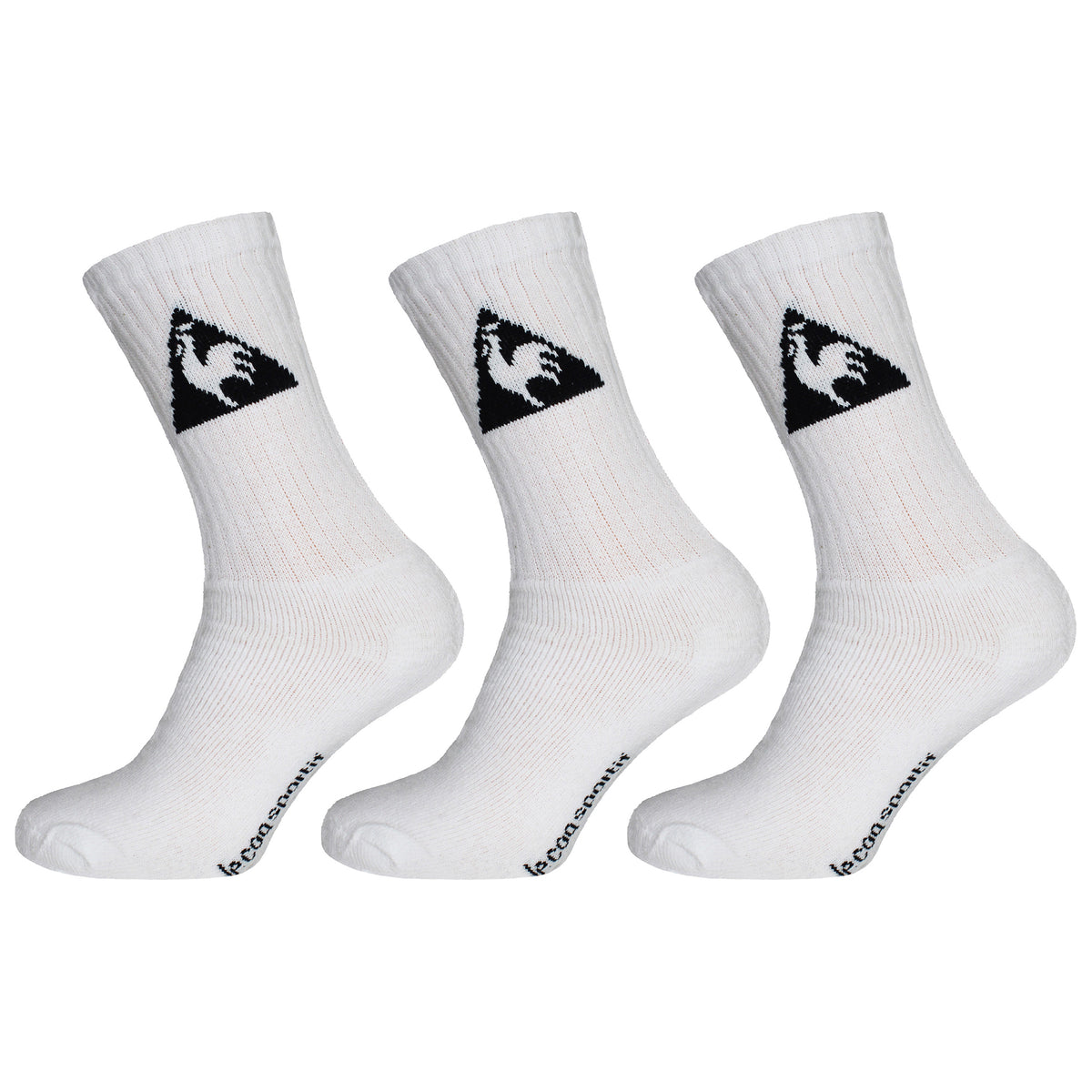 Le Coq Sportif 3-Pack Mens White Socks