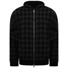 Represent Waffle Mens Grey/Black Track Jacket