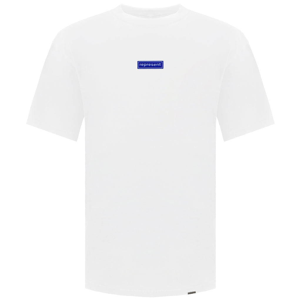 Represent Logo Mens White T-Shirt