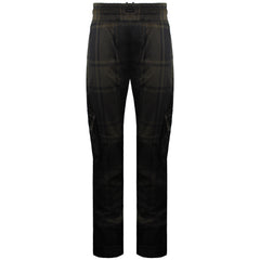 Represent Military Mens Brown Check Track Pants