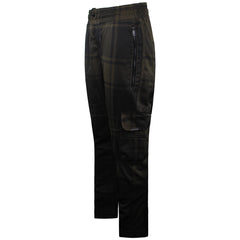 Represent Military Mens Brown Check Track Pants