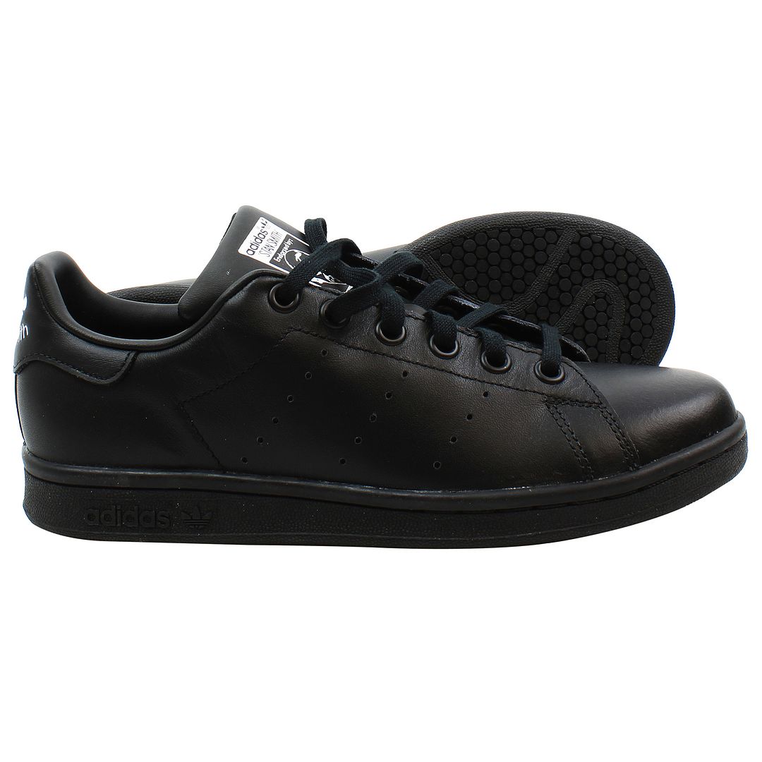 Adidas Stan Smith Kids Black Trainers