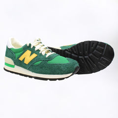 New Balance 990V1 Mens Green Trainers NO BOX