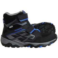 Merrell ML-B Polar Waterproof Kids Black Boots