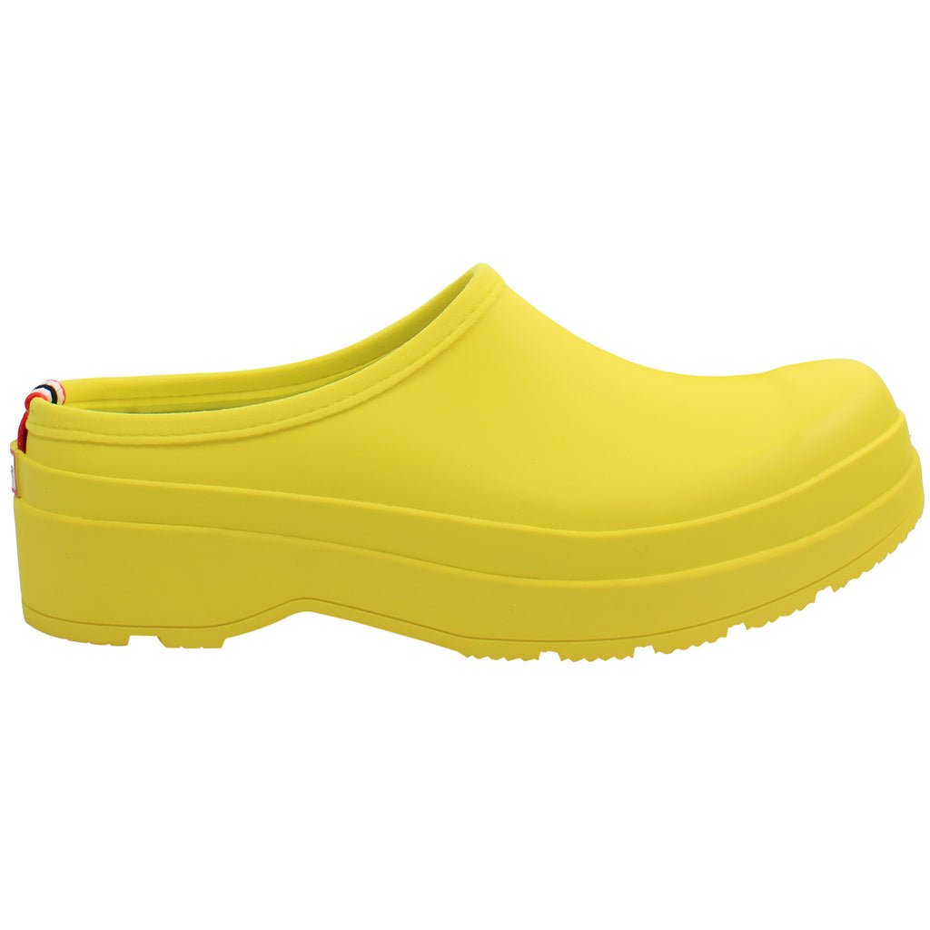 Hunter Original Play Mens Yellow Clogs