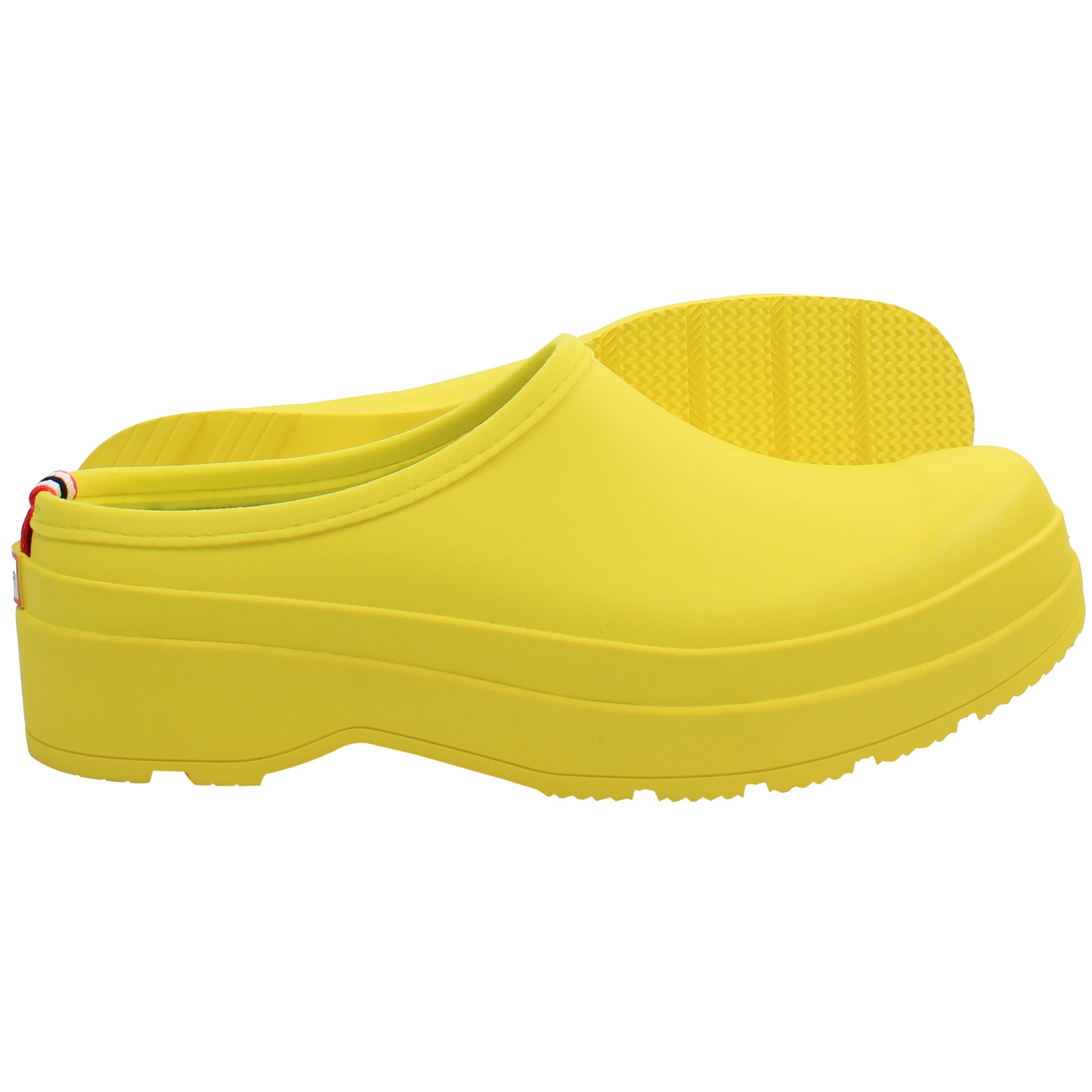 Hunter Original Play Mens Yellow Clogs