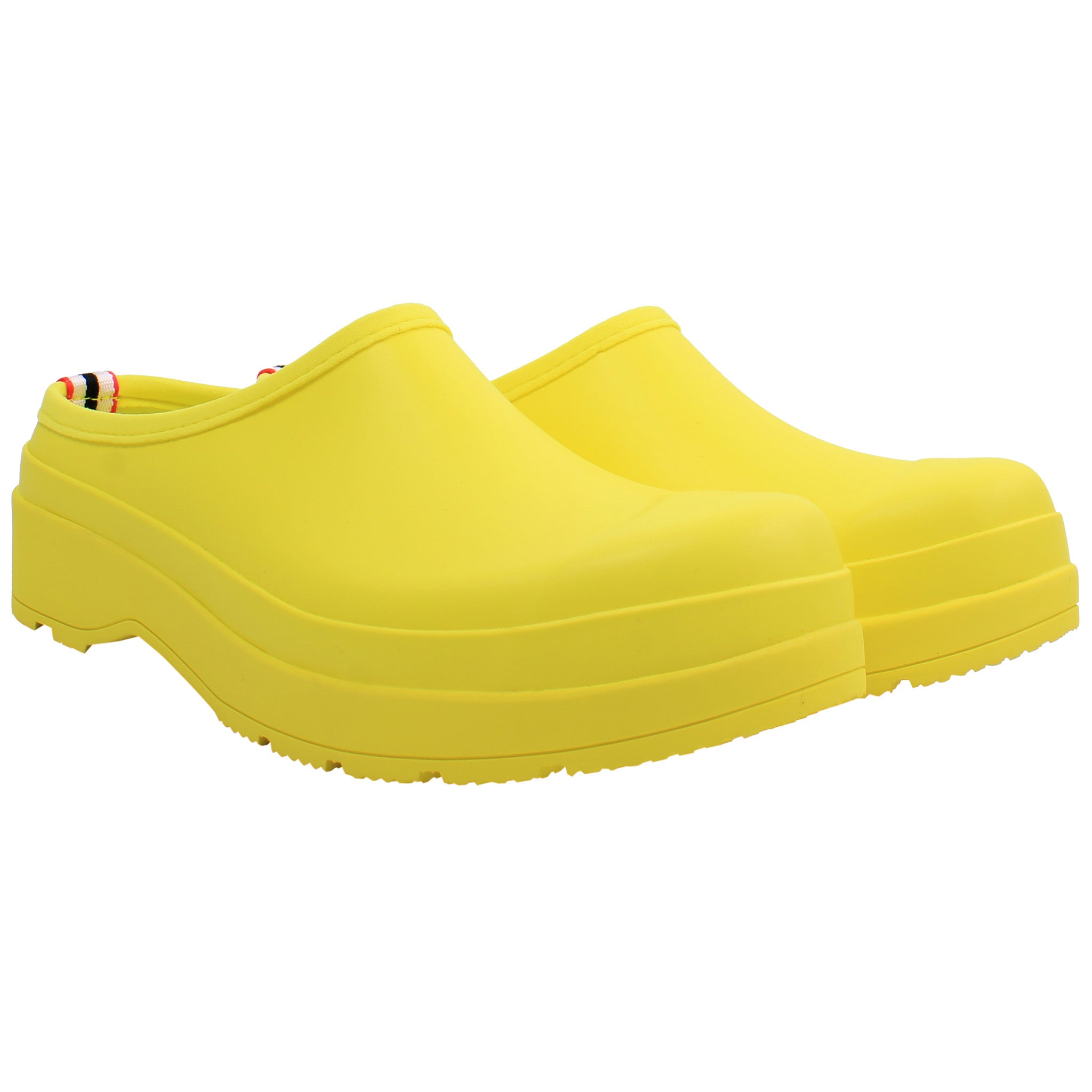 Hunter Original Play Mens Yellow Clogs