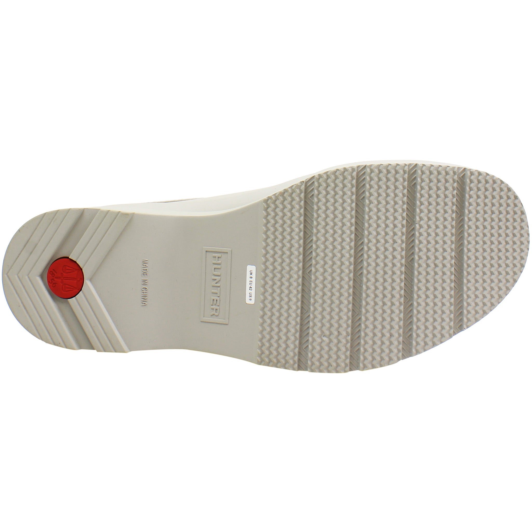 Hunter Play Lined Mens White Clogs