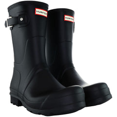 Hunter Original Short Mens Black Wellington Boots