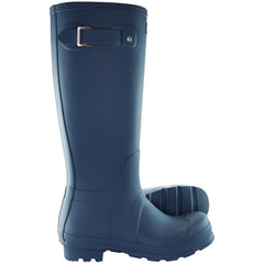 Hunter Original Tall Mens Blue Wellington Boots