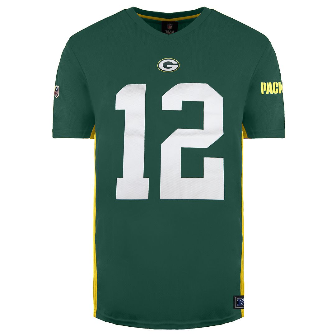 Fanatics Aaron Rodgers 12 Green Bay Packers Shirt