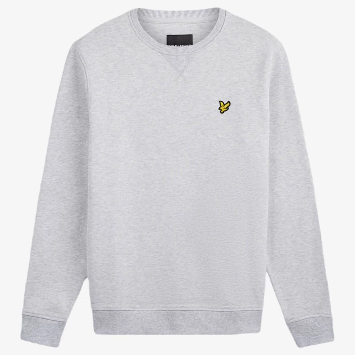 Lyle & Scott Logo Mens Grey Sweater