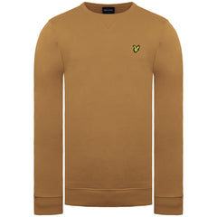 Lyle & Scott Logo Mens Orange Sweater