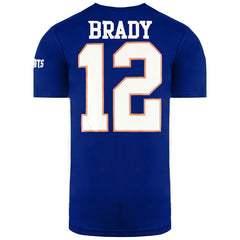 NFL Team Apparel New England Patriots Brady 12 Mens T-Shirt