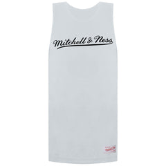 Mitchell & Ness Graphic Logo Mens White Vest