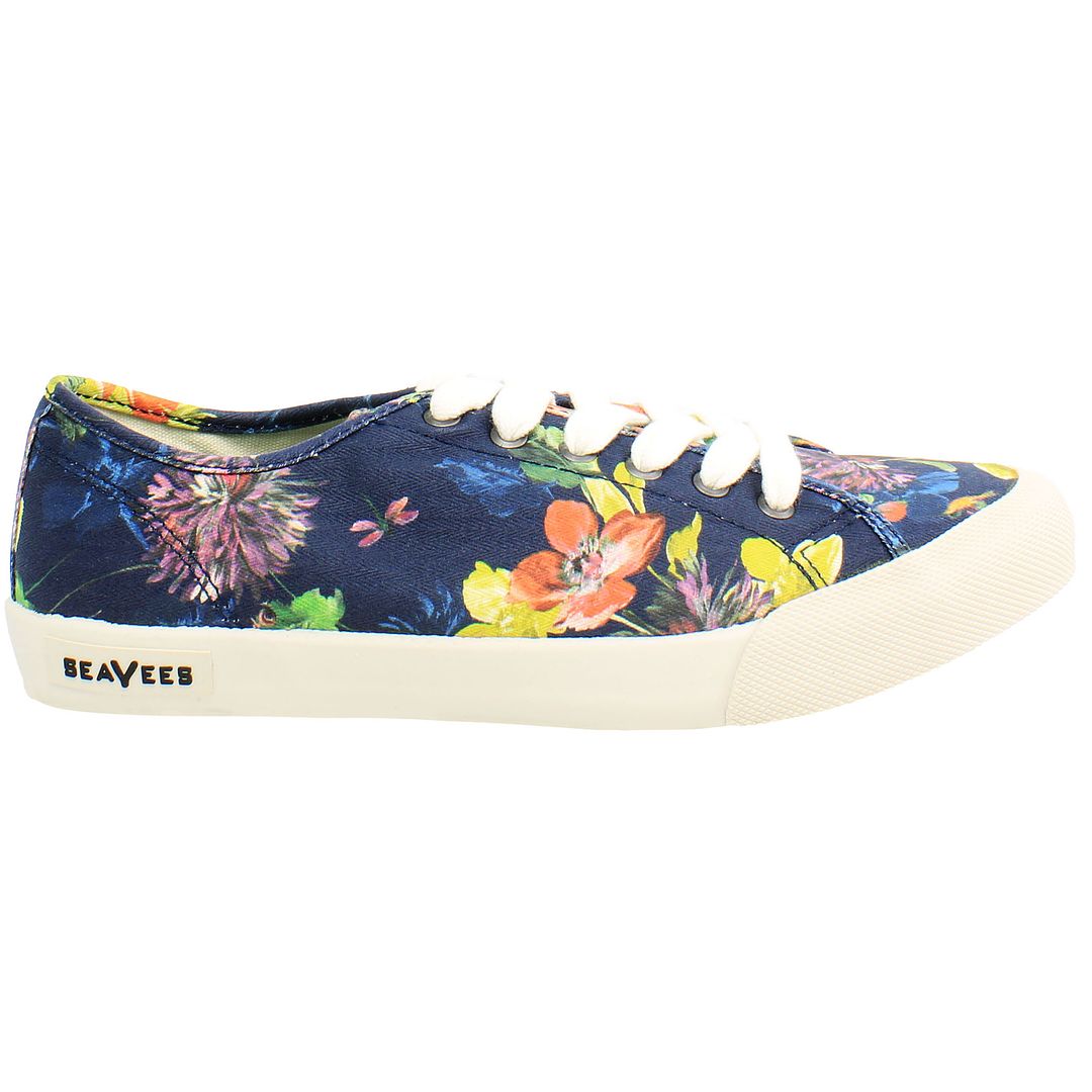 Seavees Monterey Trina Turk Womens Navy Plimsolls