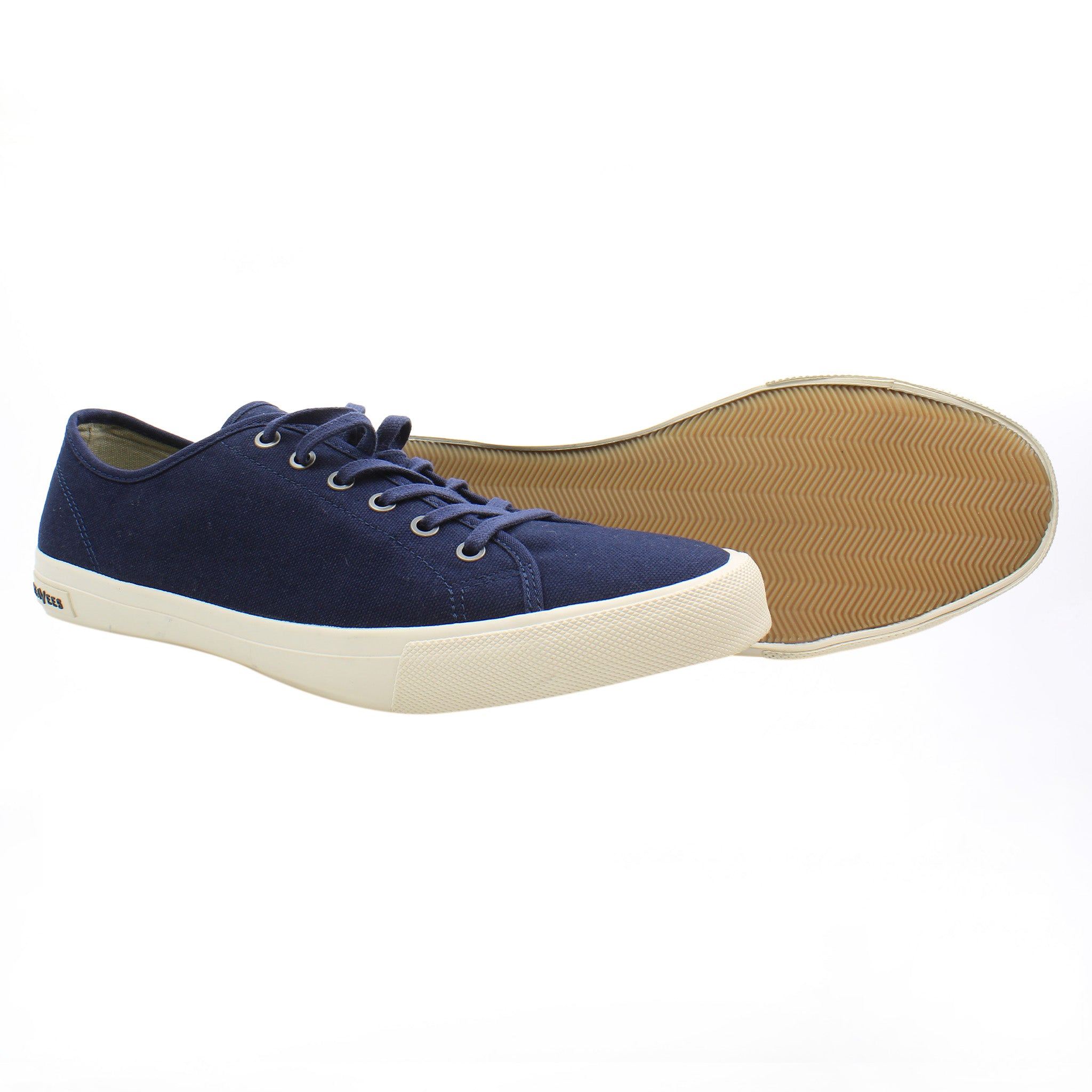 Seavees Monterey Sneaker Standard Navy Blue Mens Shoes NO BOX