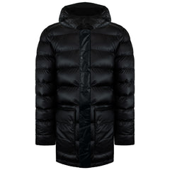 Hunter Rubberised Mens Black Puffer Coat