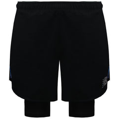 New Balance Q Speed 5inch Mens Black 2in1 Shorts