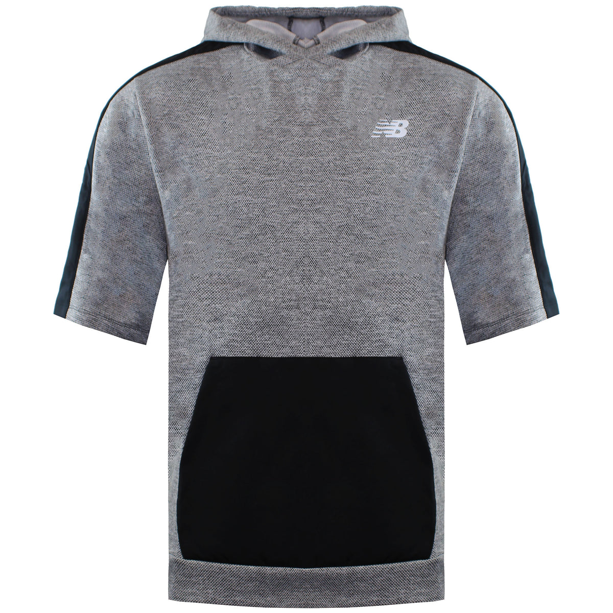 New Balance Tenacity Mens Grey Hooded Top