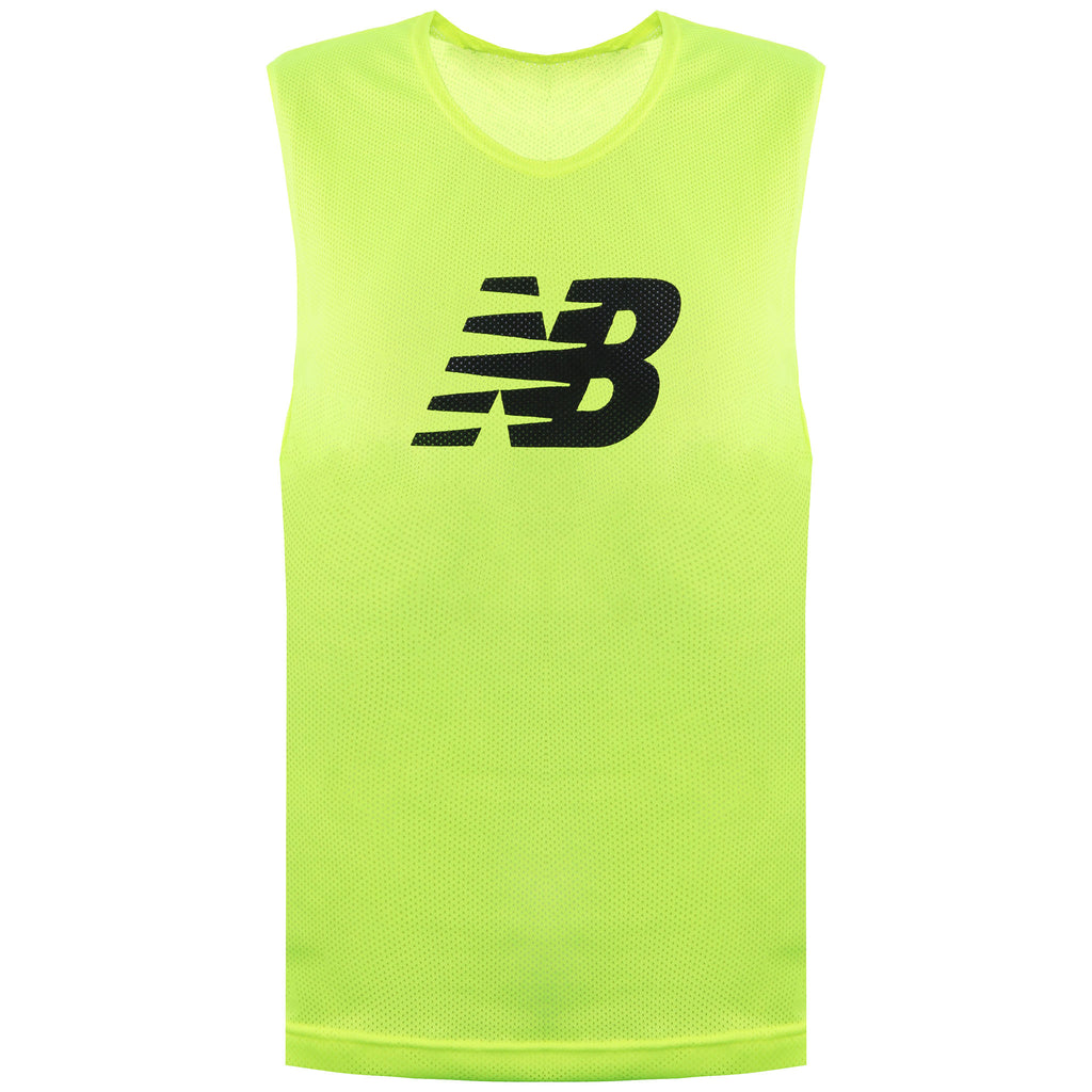 New Balance Training Bib Mens Fluo Yellow Vest