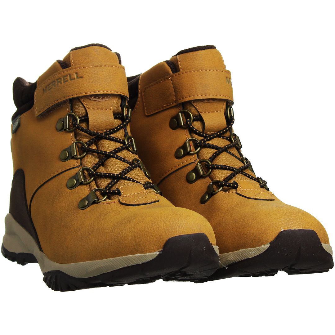 Merrell ML-B Alpine Waterproof Kids Wheat Boots