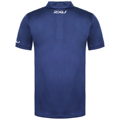 2XU Performance Mens Navy Blue Polo Shirt