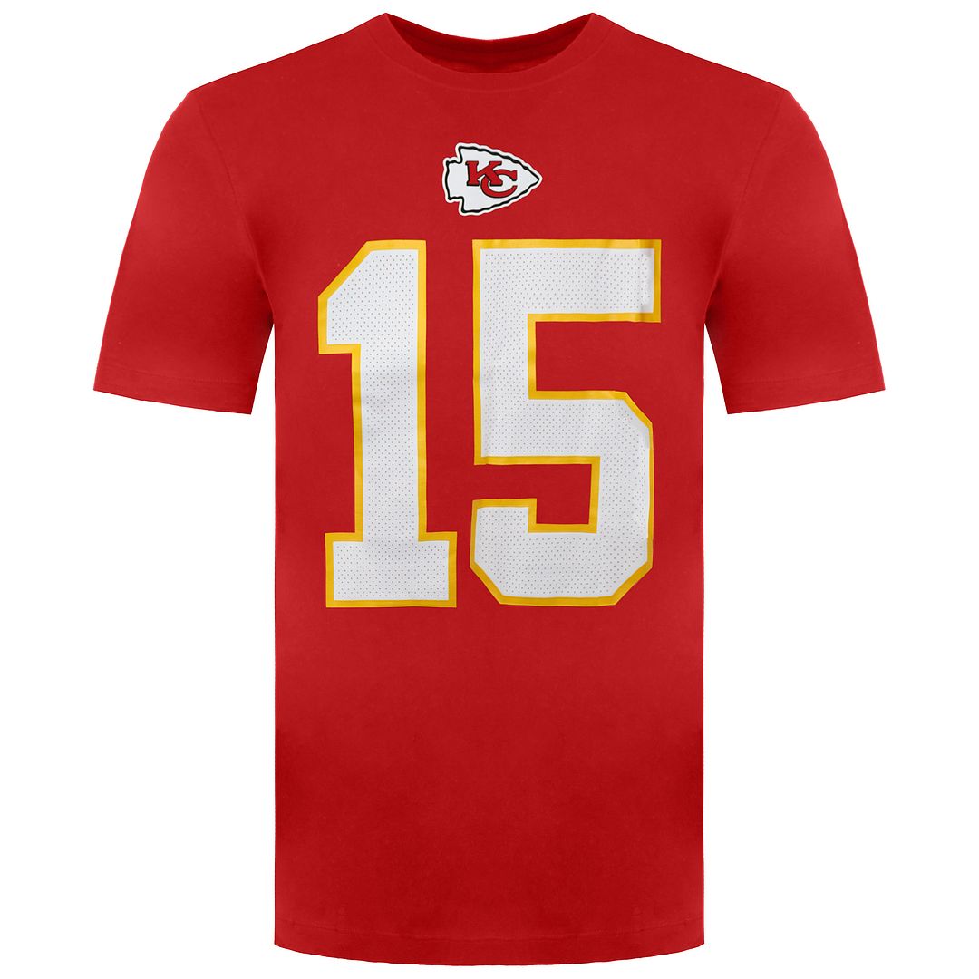 Nike NFL Kansas City Chiefs Patrick Mahomes Name & Number Mens T-Shirt